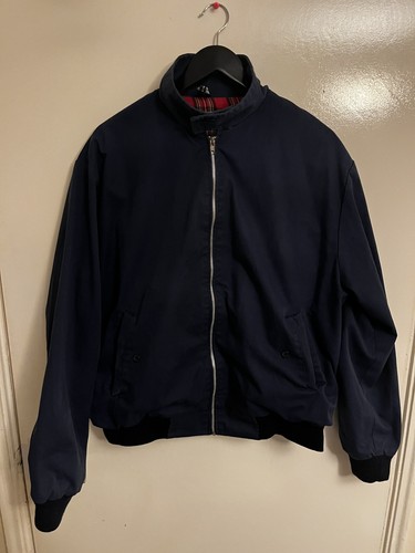 Vintage bomber blue harrington - blue,