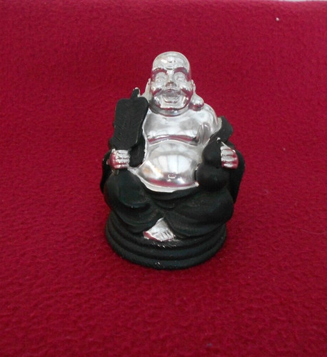 Buddha laughing small solid - laughing,