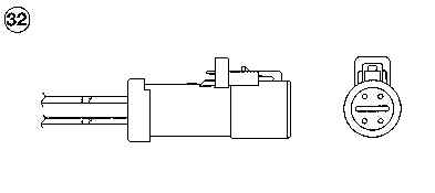 Lambda sensor for - for, mazda