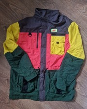 Nike ACG Sportswear Quest Jacket VTG Colorblock Jungle Size US M Fits Like UK L