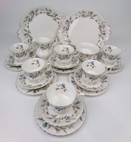 Royal albert brigadoon - tea, set