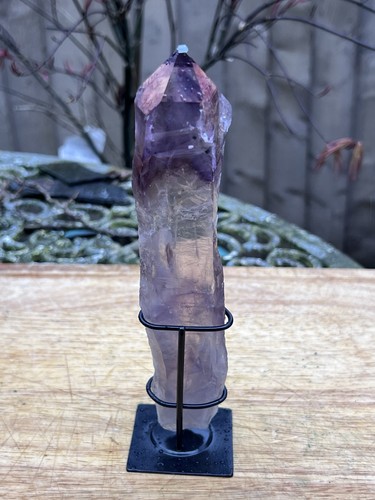 Amethyst wand root long - wand,