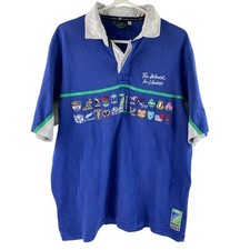 Vintage Reebok 2003 World Union IRB Collectors Edition Rugby Men's Shirt | Large
