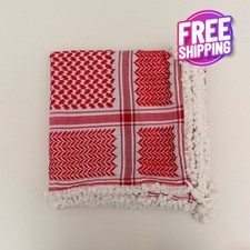 Jordanian Red & White Shemagh