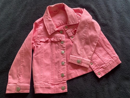 Gorgeous pink denim jacket age - gorgeous,