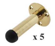 5 x 75mm Polished Brass