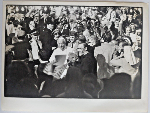 Vintage press photo - press, john