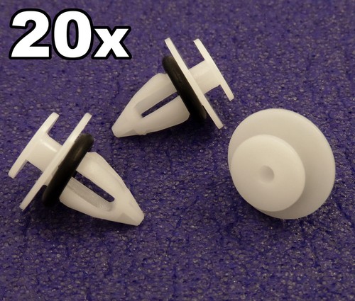 20x mini plastic trim clips - mini, clips-