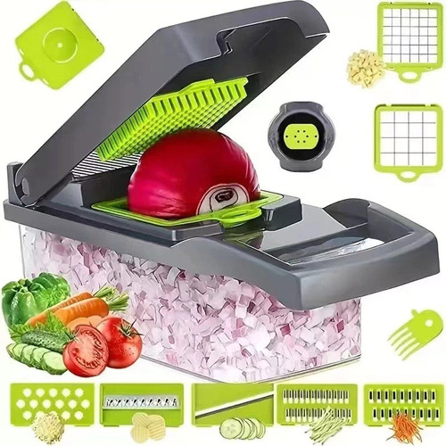Vegetable slicer - 16-in-1,