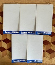 5x Unused Vintage French Lampe