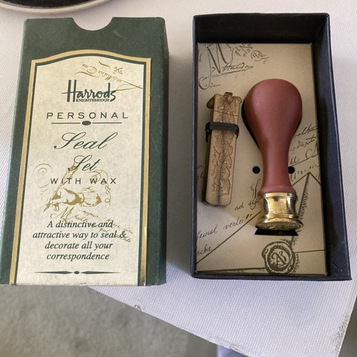 Vintage harrods personal seal - harrods,