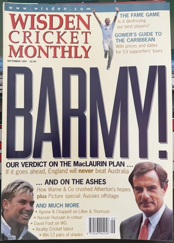 Wisden cricket monthly - wisden,