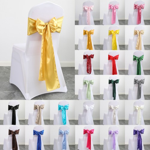 100 satin sashes chair - satin,