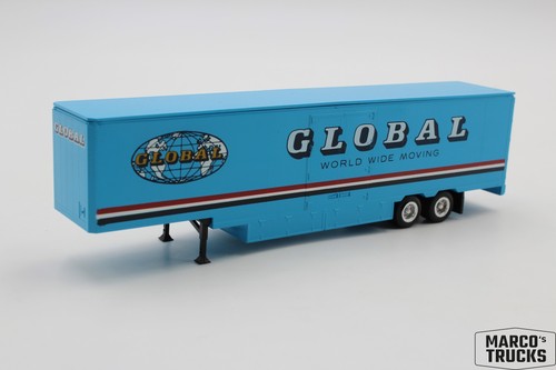 Herpa box semitrailer global - herpa,