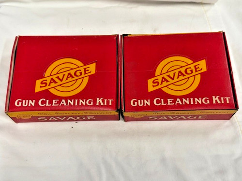 Savage arms gun - cleaning, kit