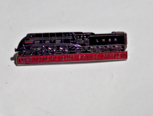 Vintage railway enamelled