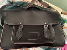 Zatchels leather satchel Dark