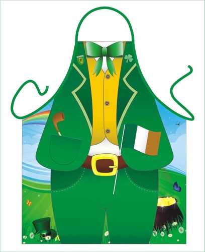 Mens novelty apron irish - mens,