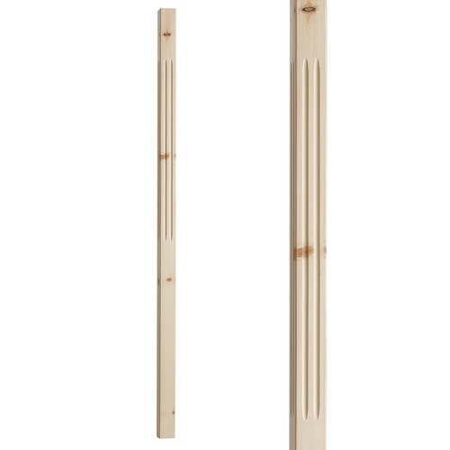Stair spindle square - spindle,