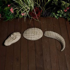 Crocodile Stone Cast Garden