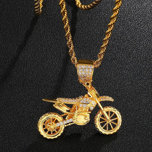 Crosser style gold pendant for - gold,