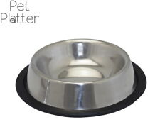 PET PLATTER DOG CAT STAINLESS