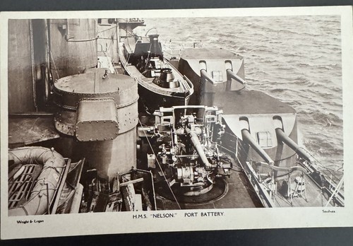 Hms nelson postcard - nelson,