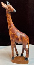 Giraffe Hand Carved Wooden