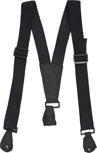 Versatile black salopette - black,