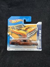 Hot Wheels 69 Dodge Coronet Super Bee Super Treasure Hunt Short Card 2011