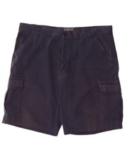 HENRI LLOYD Mens Cargo Shorts W38 XL Navy Blue Cotton CW03