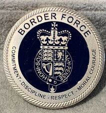 UK Border Force Challenge Coin - Midlands Region - Silver Colour - 44mm