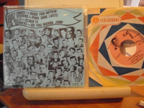 Vinyl record flat - record,