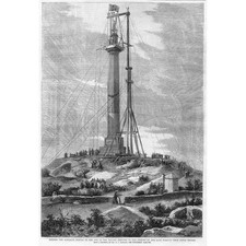 ANGLESEY Raising the Statue of