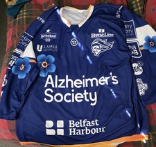 Belfast Giants Alzheimer's Society Jersey Size 3XL Brand New