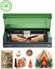 (Refurbished) xTool S1 20W Laser Engraver for Wood & Metal, Laser Cutting，Black