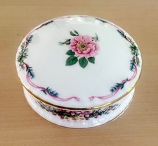 Rose Trinket Pot Royal Albert Fragrant Flowers” design 1990 VGC