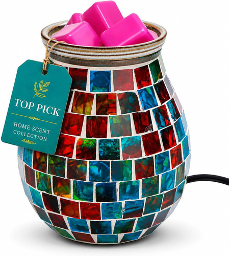 Mosaic glass electric wax melt - wax,