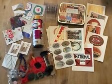 Job Lot CATH KIDSTON Fabric CAVALLINI Craft Paint (50+ Stickers) Large Bundle