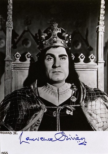 Laurence olivier signed - olivier,