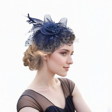 Royal Ascot Feather Fascinator Headband Multicolor Ladies Wedding Races Party UK