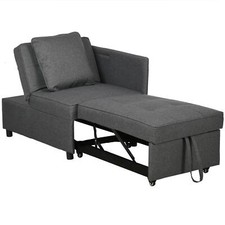 HOMCOM Folding Sleeper Sofa