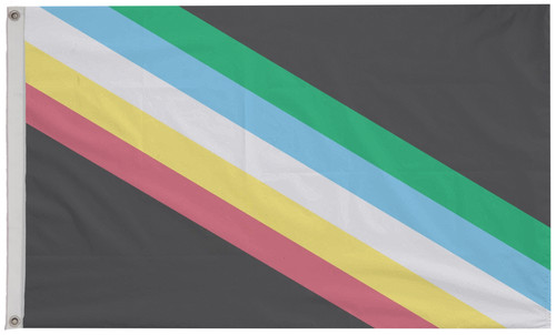 Disability pride polyester - pride,