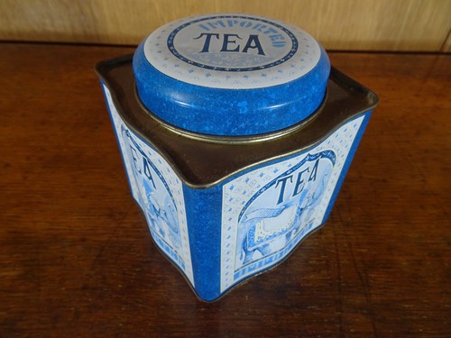 Vintage indian elephant - indian, tin