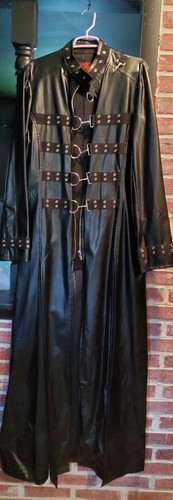Vtg tripp nyc black pvc - vtg,
