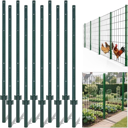 Pack ft metal fence - 10-pack,