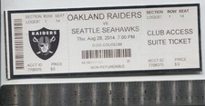 Oakland Raiders vs Seattle