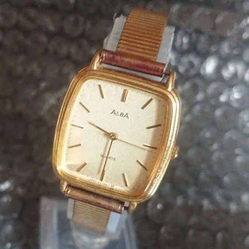 Alba v515 square gquartz - square, watch