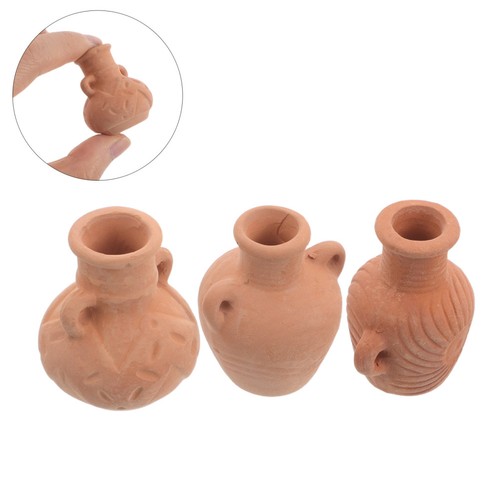 Pcs mini clay flower pot - mini,