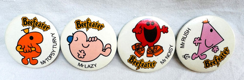 Four vintage beefeater - four,